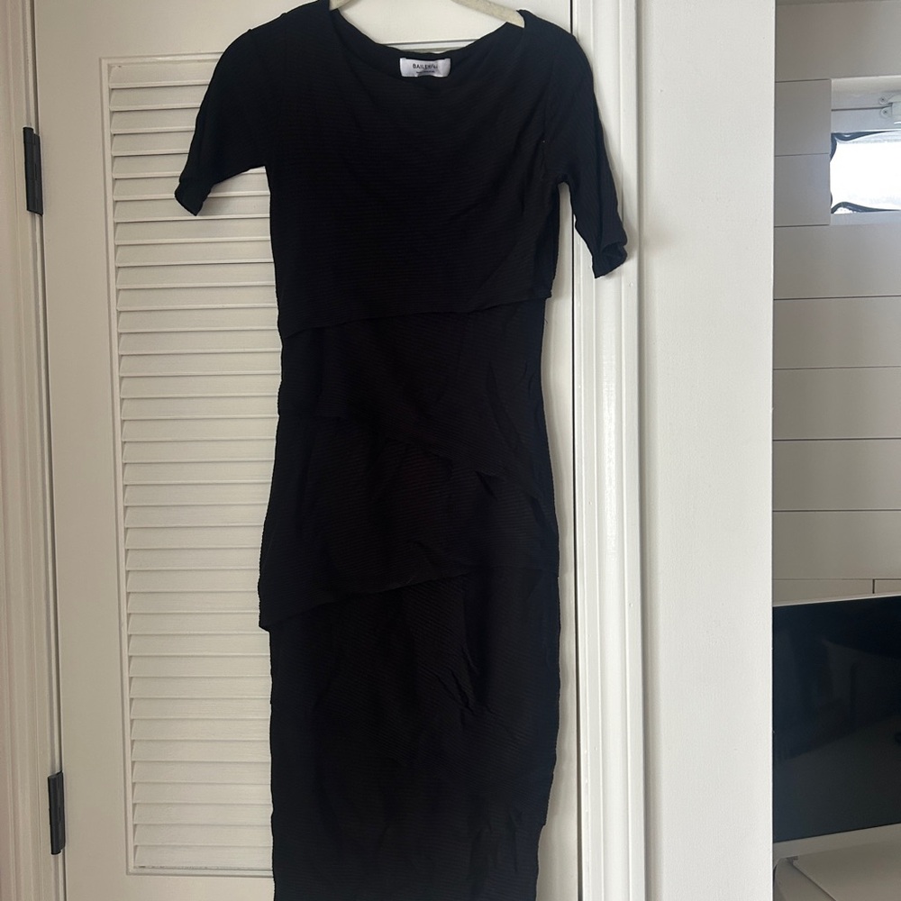 Bailey 44 Black Midi Dress